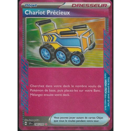 Carte Pokémon - Chariot Précieux - 185/191 - High-Tech - Ev8 Etincelles Déferlantes