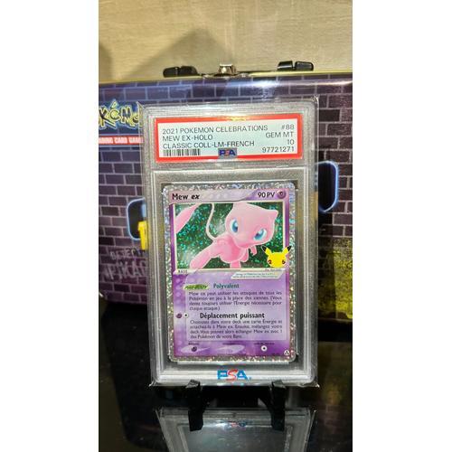 Pokémon Mew Ex Célébration 25ans Psa 10