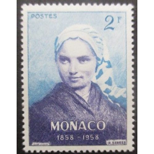 Monaco N°493 Bernadette Soubirous Neuf *