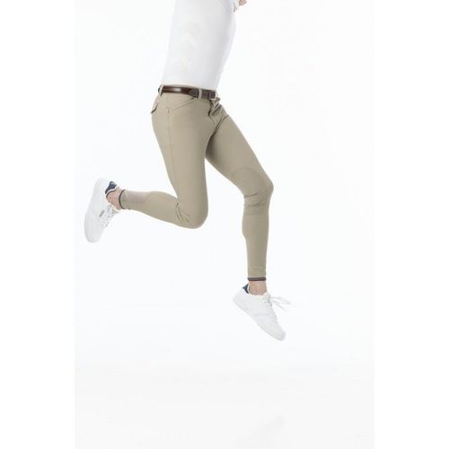 Pantalon D'équitation Homme Equithème "Eliot" - Couleur : Beige, Taille : 44