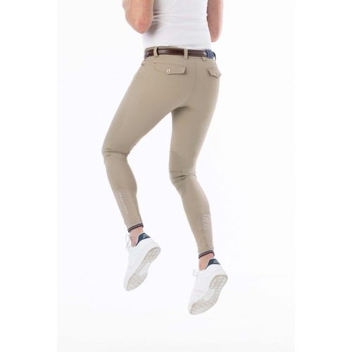 Pantalon D'équitation Equithème Homme "Eliot" - Couleur : Beige, Taille : 42