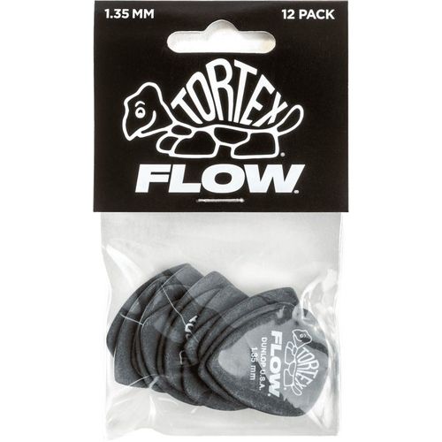 Dunlop 558p135 - Tortex Flow Standard 1,35mm - Sachet De 12