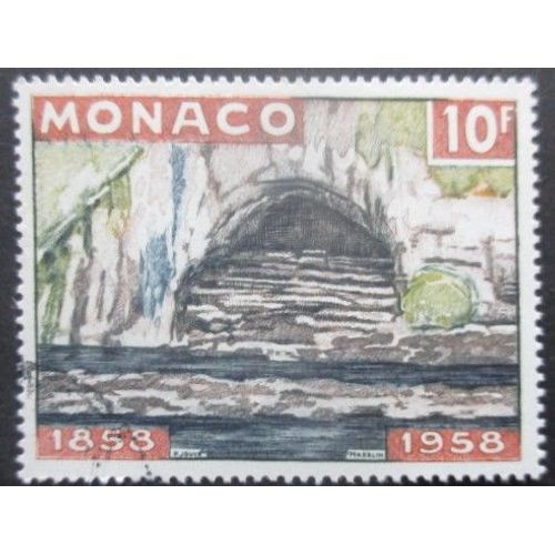 Monaco N°497 Oblitéré Grotte A Lourdes Oblitéré