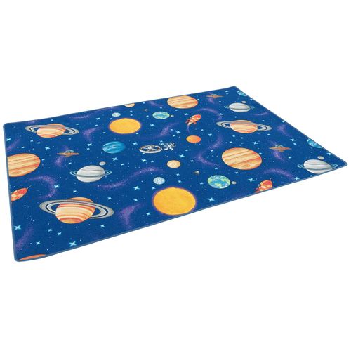 Snapstyle Tapis De Jeu Pour Enfants Univers Bleu 100x200 Cm