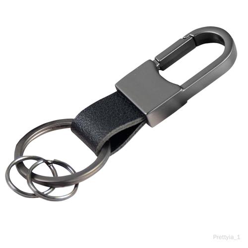 Clip porte-clés mousqueton simple pour femmes hommes, porte-clés