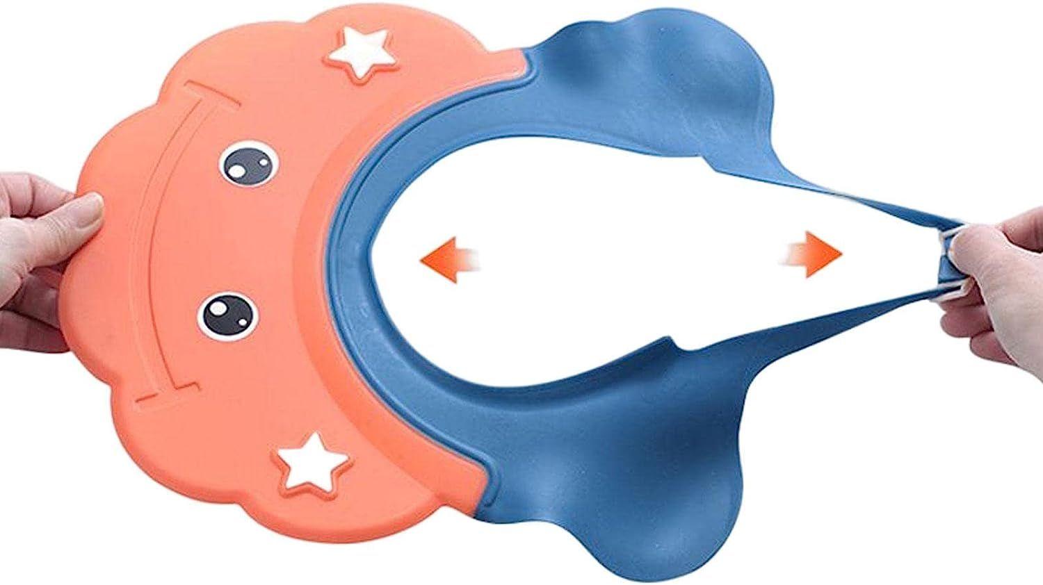 Generic Chapeau Douche Bébé, Visiere , Réglable Bonnets de Bain Protégez  les Yeux et Oreilles à prix pas cher