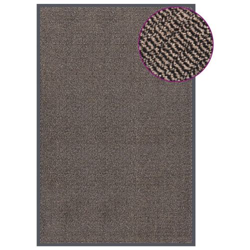 Paillasson Touffeté 120x180 Cm Marron Foncé Vidaxl Vidaxl