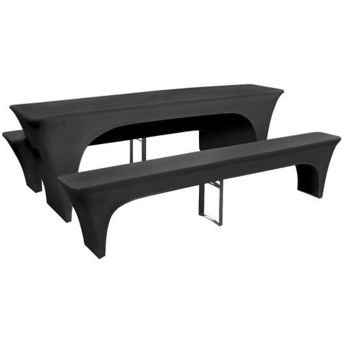Housse pour table de pique-nique/bancs 3 pièces Anthracite vidaXL vidaXL