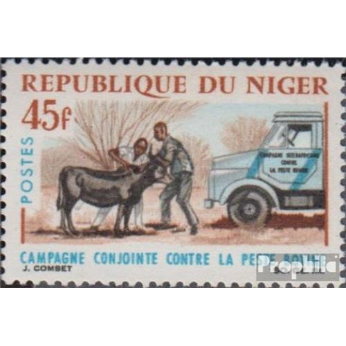 Niger 136 (Complète Edition) Neuf Avec Gomme Originale 1966 Se Battre Contre Le Rinderpest
