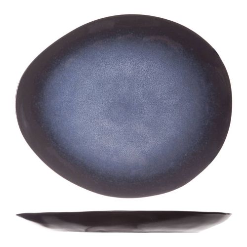 Cosy & Trendy Assiette À Dessert Sapphire 6 Pcs Ovale Bleu Saphir Cosy &amp Trendy