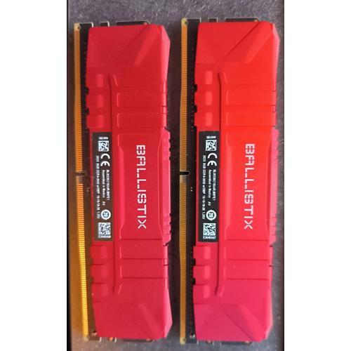 Ram Ballistix DDR4 2x8Go