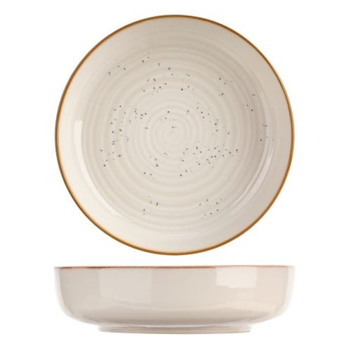 Cosy & Trendy Assiette Creuse Baltic 6 Pcs Vanille Cosy &amp Trendy