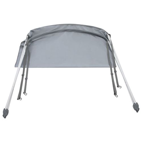 Intex Auvent De Bateau Gris 160x142 Cm Tissu Oxford Intex