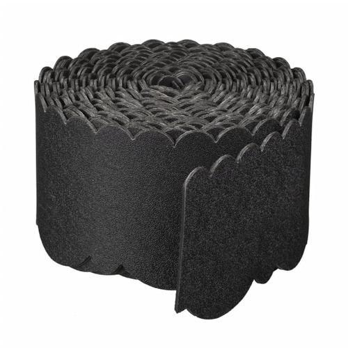 Bordure de jardin décorative 0,13x12 m 3 mm noir Nature