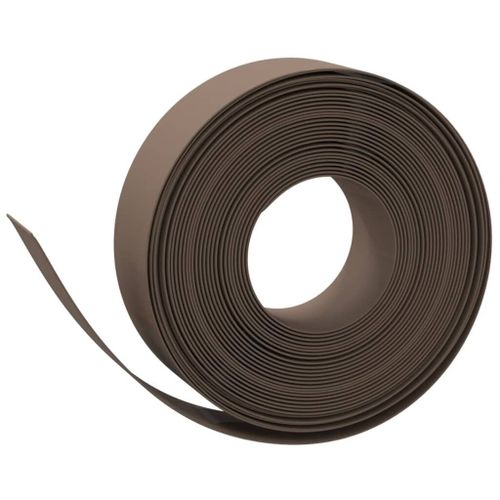 Bordure de jardin marron 10 m 15 cm polyéthylène vidaXL vidaXL