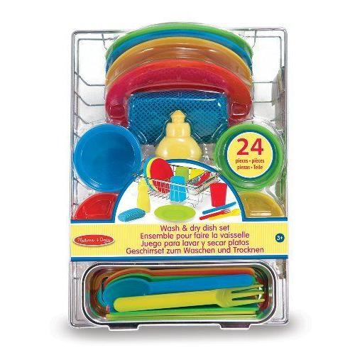 Melissa And Doug - Wash & Dry Dish Set (14282)