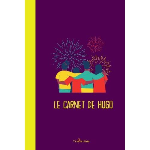 Le Carnet Origine De Hugo: Fête, Pierre, Couleur, Numéro Chance... Journal Intime Ou Cahier De Notes, Personnalisé Et Personnalisable, Ligné Avec Pages Numérotées Et 1ère Lettre Mandala Du Prénom