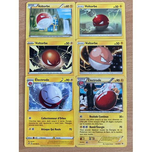 (3062) 4x Voltorbe + 2x Electrode (Pokemon)