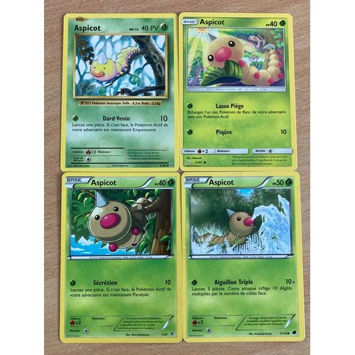(3056) 4x Aspicot (Pokemon)