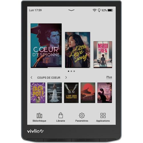 Liseuse eBook VIVLIO INKPAD COLOR 3 Bleu acier
