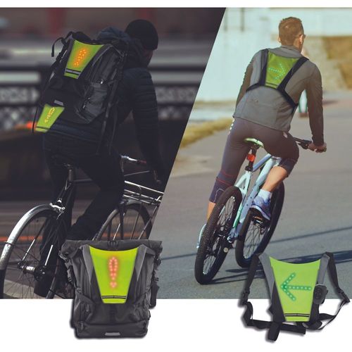 Gilet Réfléchissant Tnb Gilet Signalétique Led+Télécommande