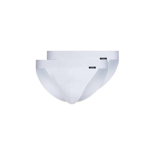 Skiny Homme Tanga Slip 2er Paquet Coton Retro sous-Vêtements