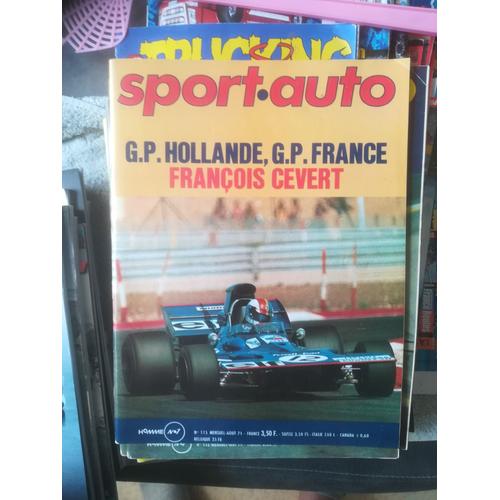 Sport Auto 115 De 1971 Cevert,Coupe Des Alpes,France F1,Iso Lele 350,Audi 100 Coupe Ls