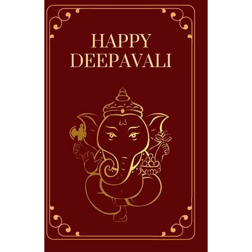 Happy Deepavali: 5.5'' X 8.5'' Deepavali Themed 150 Pages Journal For Deepavali Lovers