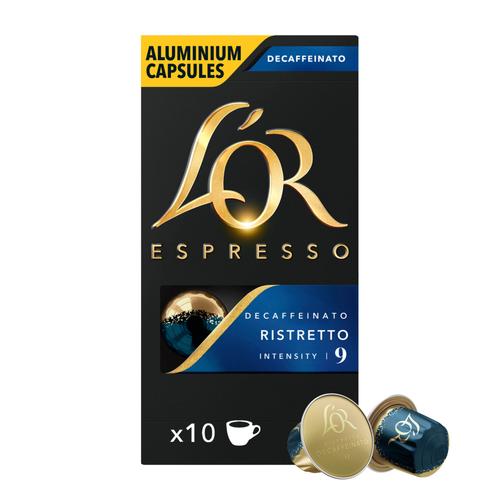 10 Paquets de 10 Capsules L'Or Espresso Café - Delizioso Intensité 5 -  compatibles Nespresso –