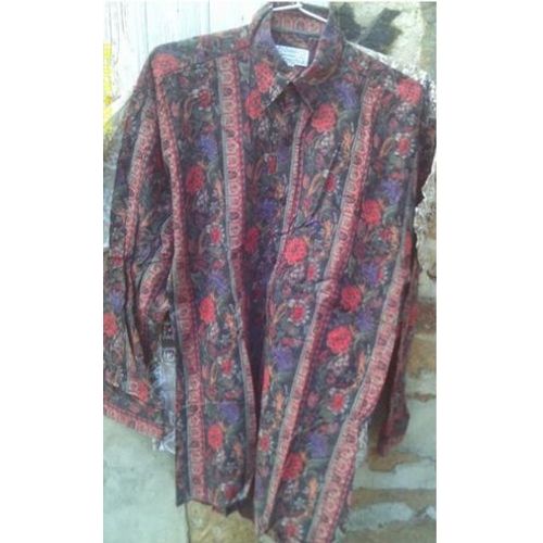 Vintage - Chemise - " Van Marcus - Paris " - Manches Longues - Viscose / Coton - Taille 2