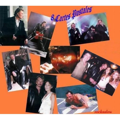 Vente En Lot De Cartes Postales Neuves De "Johnny Hallyday" Série 01