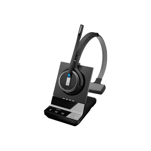 EPOS IMPACT SDW - Système de casque - sur-oreille - DECT - sans fil - noir - avec câble EPOS CEHS-DHSG - Certifié pour Skype for Business, Optimisé pour la CU