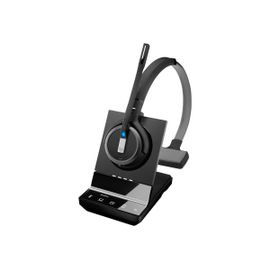 EPOS IMPACT SDW - Système de casque - sur-oreille - DECT - sans fil - noir - avec câble EPOS CEHS-DHSG - Certifié pour Skype for Business, Optimisé pour la CU
