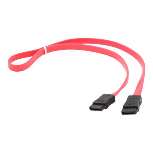 Gembird CC-SATA-DATA-XL - Câble SATA - Serial ATA 150/300/600 - SATA (F) droit pour SATA (F) droit - 1 m - plat