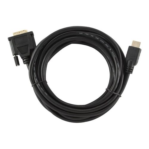 Gembird CC-HDMI-DVI-15 - Câble adaptateur - DVI mâle pour HDMI mâle - 4.5 m