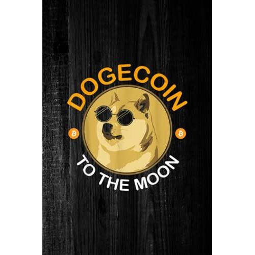 Recipe Journal Notebook - Dogecoin Crypto Doge Coin Holder Crypto To The Moon