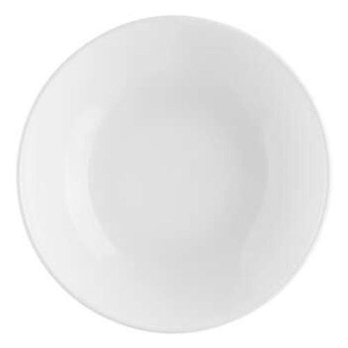 Lot De 6 Assiettes Creuses "Colorama" 20cm Blanc