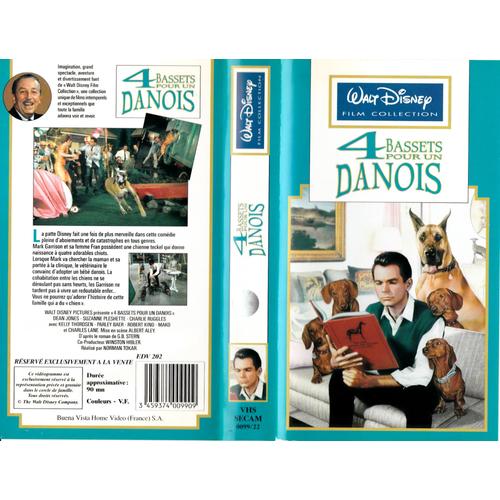 Walt Disney - 4 Bassets Pour Un Danois - 89 Mn