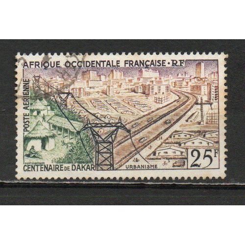 Timbre-Poste D'afrique Occidentale