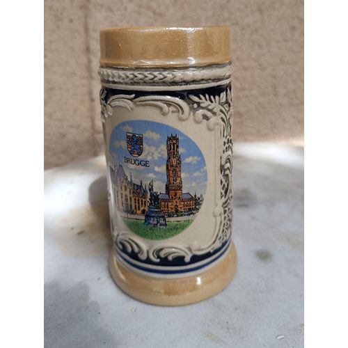 Chope Bière En Porcelaine 30cl - Brugge