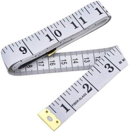 Mètre ruban souple de 150 cm pour couture et mesure du corps