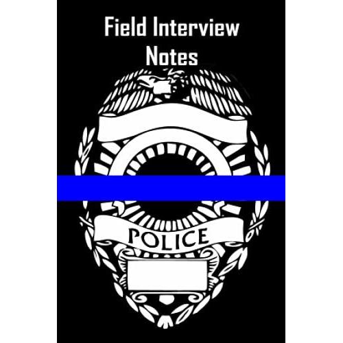 Law Enforcement 4x8 Field Notebook