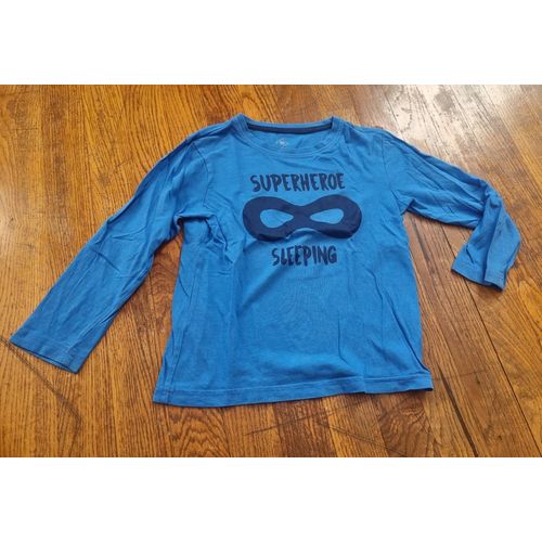 T-Shirt Manche Longue Garçon Bleu Tex Taille 5/6ans