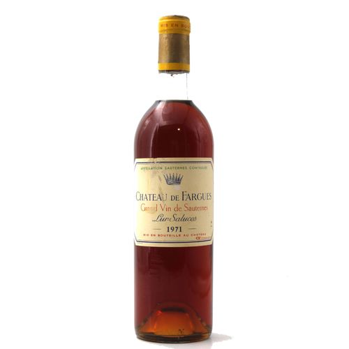 Château De Fargues 1971 - 75cl Aoc Sauternes