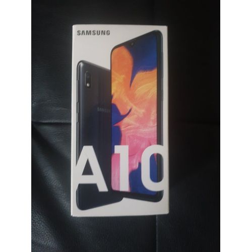 Samsung Galaxy A10 - Smartphone - dual-SIM - 4G LTE - 32 GB - microSDXC slot - GSM - 6.2 - 1520 x 720 pixels - TFT - RAM 2 GB - 13 MP (5 MP front camera) - Android - black