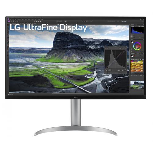 LG UltraFine 32UQ850V-W - UQ850V Series - écran LED - 32" - 3840 x 2160 4K @ 60 Hz - IPS - 500 cd/m² - 2000:1 - DisplayHDR 400 - 5 ms - 2xHDMI, DisplayPort, USB-C - haut-parleurs