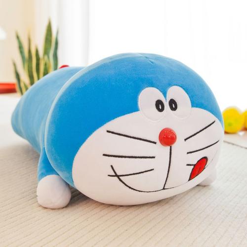 Vention 34cm Kawaii Doraemon Peluche Oreiller Main Chauffe-mains Jouet en  peluche Moelleuse Mignon Chat Coussin Jouet