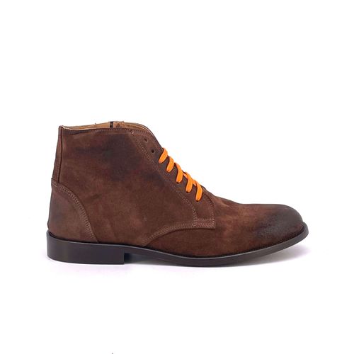 Chaussures Duca Di Morrone Saverio Teus Suede Brown