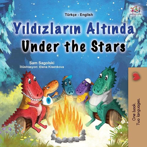 Under The Stars (Turkish English Bilingual Kids Book)
