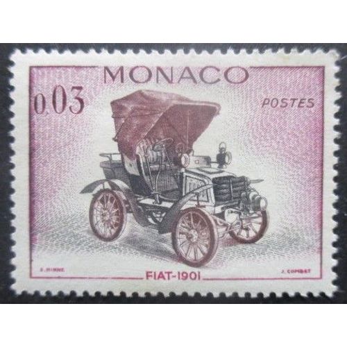 Monaco N°559 Fiat De 1901 Neuf **